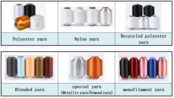 100d polyester twisted yarn